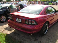Ford Mustang IV, V6 3,8 l, 1994, 22CV fiscaux (photo prise a Amberieux, 08-2012) (3)